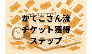 チケット獲得ステップ